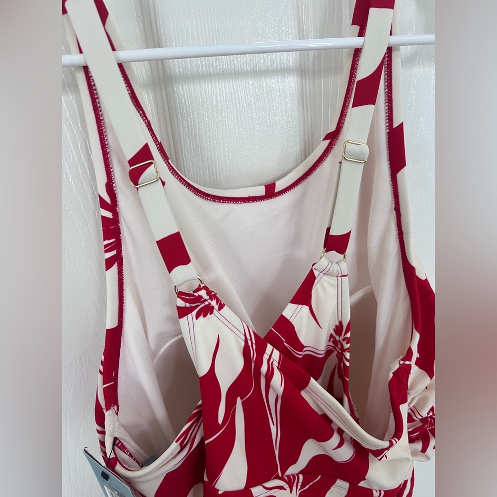 Women's High Neck One Piece Swimsuit - Shade & Shore™ Multi NWT sz 18 - Picture 7 of 7